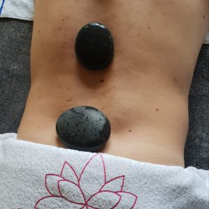 Hot stone massage